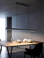Dining room chandelier Nordic modern lamp dining table bar lamp restaurant lights kitchen lights office company led strip lamps