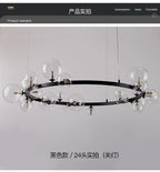 Modern Creative Bubble Chandelier LED Pendant Light Fixture for Living Room Dining Room Bedroom Home Decor Ceiling Lamp