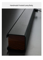 Modern minimalist LED straight strip pendant light, dining table, bar counter, office desk hanging pendant light, home lighting