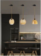 Modern Glass Chandelier Pendant Lights for Bedside Bar Kitchen Restaurant Dining-table Stair Lamp Villa Hotel Home Lighting