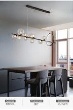Modern Creative Bubble Chandelier LED Pendant Light Fixture for Living Room Dining Room Bedroom Home Decor Ceiling Lamp