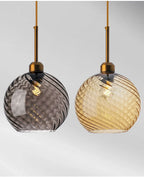 Modern Glass Chandelier Pendant Lights for Bedside Bar Kitchen Restaurant Dining-table Stair Lamp Villa Hotel Home Lighting