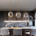 Modern Glass Chandelier Pendant Lights for Bedside Bar Kitchen Restaurant Dining-table Stair Lamp Villa Hotel Home Lighting