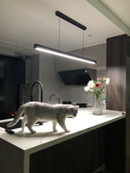 Dining room chandelier Nordic modern lamp dining table bar lamp restaurant lights kitchen lights office company led strip lamps