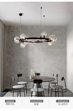 Modern Creative Bubble Chandelier LED Pendant Light Fixture for Living Room Dining Room Bedroom Home Decor Ceiling Lamp