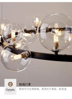 Modern Creative Bubble Chandelier LED Pendant Light Fixture for Living Room Dining Room Bedroom Home Decor Ceiling Lamp