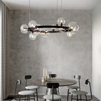 Modern Creative Bubble Chandelier LED Pendant Light Fixture for Living Room Dining Room Bedroom Home Decor Ceiling Lamp
