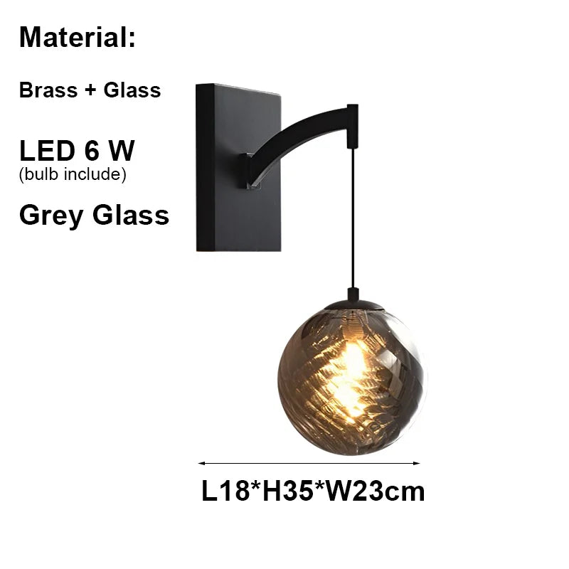 Zoya New Italy Texture Glass Pendant Light Hanging Lamp Lustre Suspension Luminaire Lampen For Dinning Room Living Room Villa