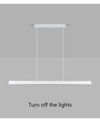 Dining room chandelier Nordic modern lamp dining table bar lamp restaurant lights kitchen lights office company led strip lamps