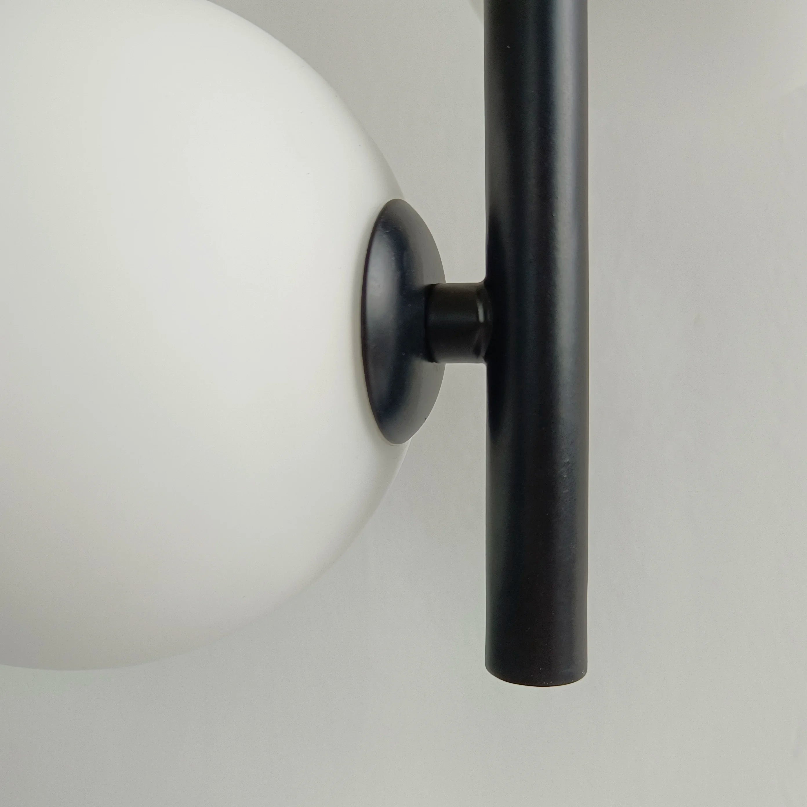Modern LED Glass Ball LED Pendant Lights Nordic Black Bedroom Hanging Lamp Living Room Dining Decor Lights Fixture
